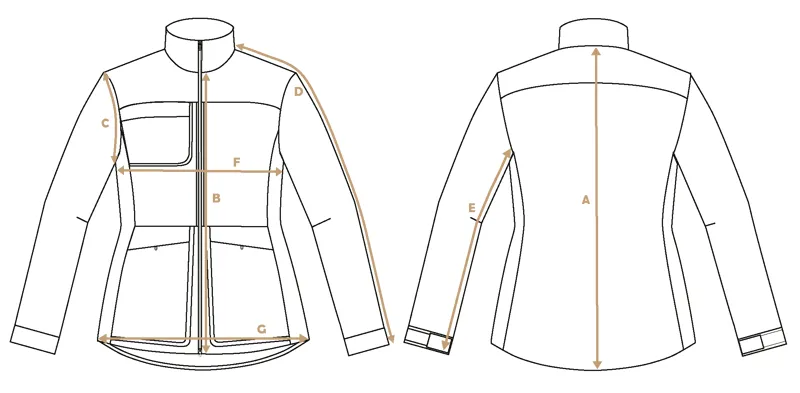 Paramo Alondra Traveller Jacket Womens Size Guide