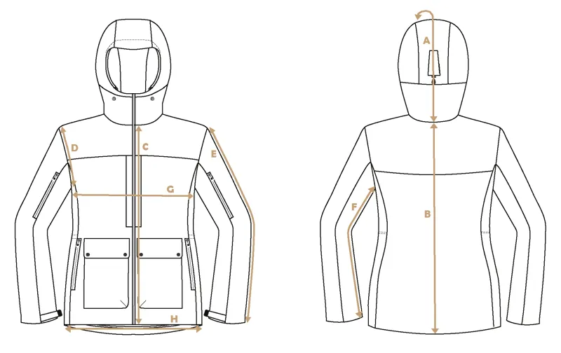 Paramo Halkon Jacket Womens Size Guide
