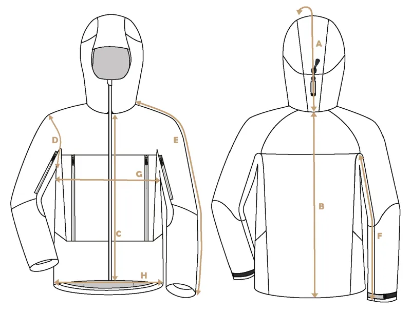 Paramo Mens Size Guide 1