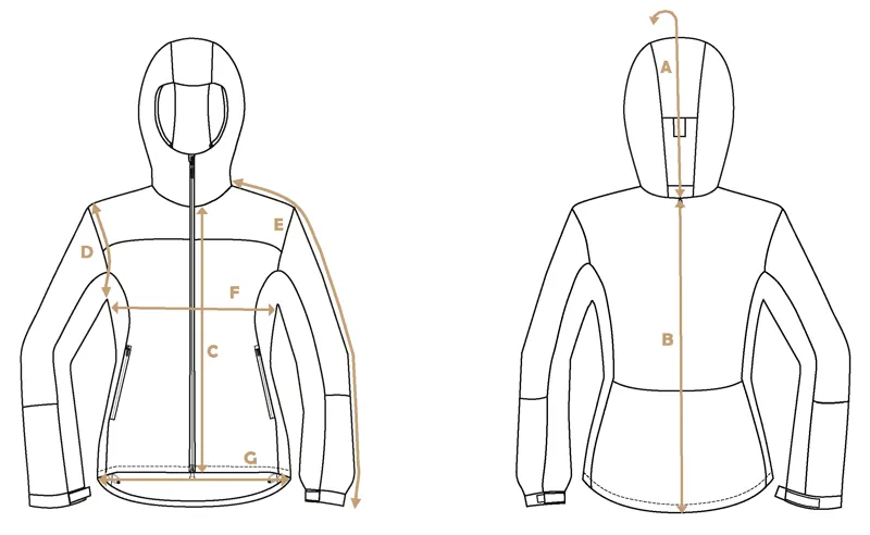 Paramo Womens Size Guide