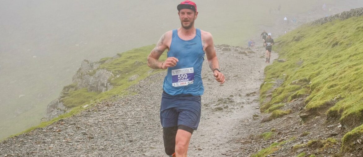 Jordan Collins Ultra Trail Runner ML and Crib Goch Outdoor Trail Running Expert