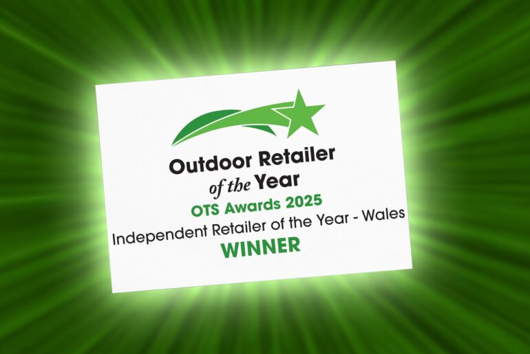 OTS independent outdoor retailer of the year 2025 wales winner