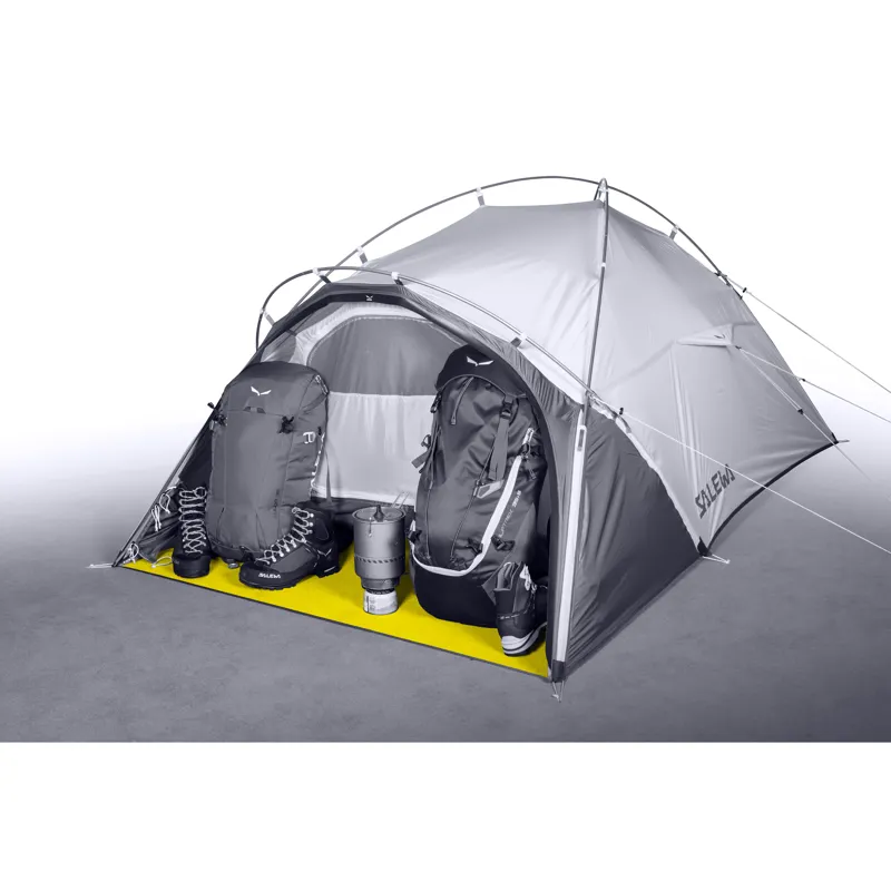 Salewa Puez 2P Tent in Alloy/Burnt Orange-2