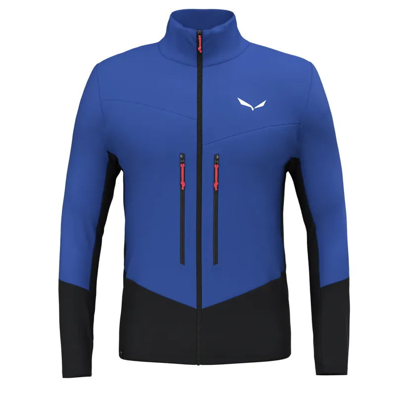 Salewa Ortles Merino Jacket Mens in Blue Electric