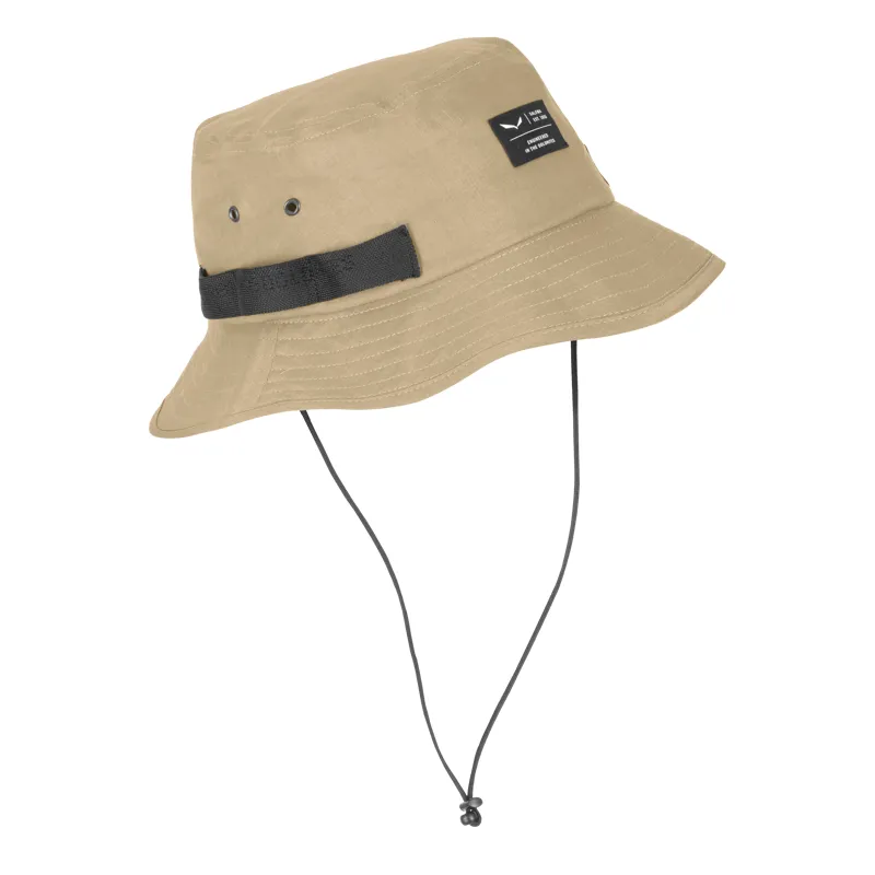 Salewa Puez Hemp Brimmed Hat in Quicksand