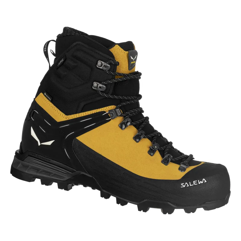Salewa Ortles Ascent Mid GTX Boot Mens in Yellow Gold/Black