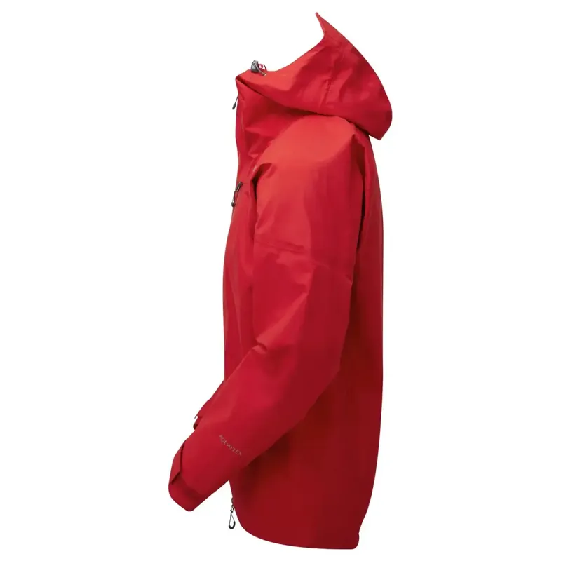 Keela Pinnacle Waterproof Jacket Mens in Rescue Red