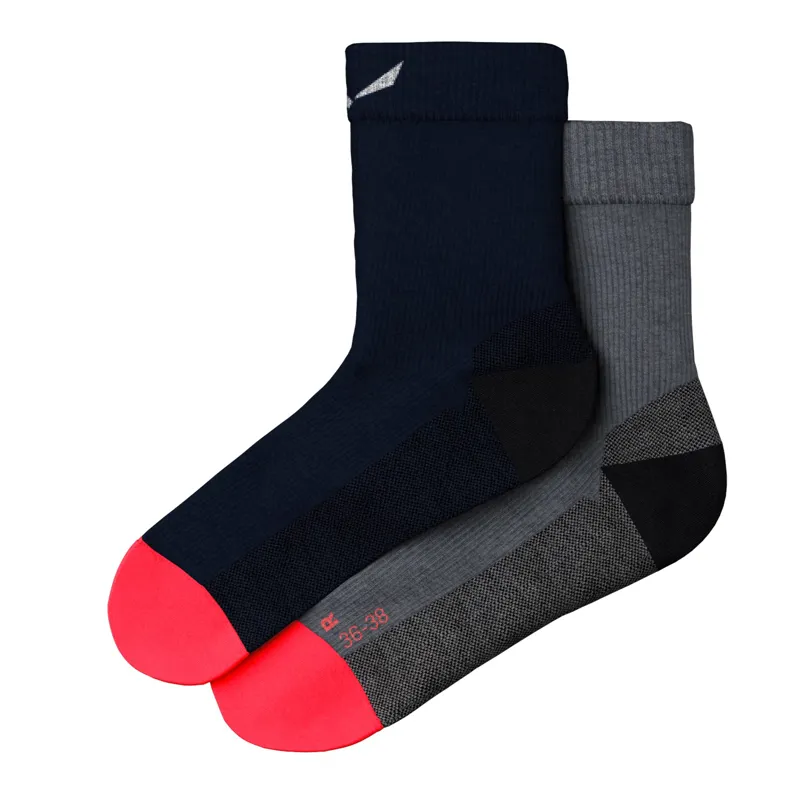 Salewa Mountain Trainer Merino 1/4 Socks Womens in Grey-1