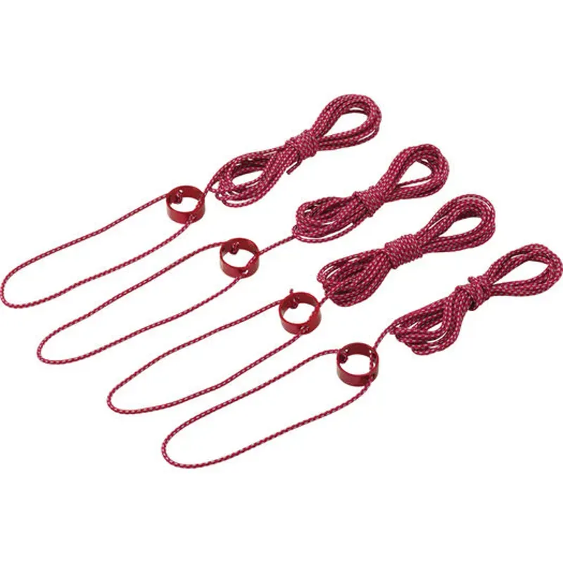 MSR Tent Guylines in Red