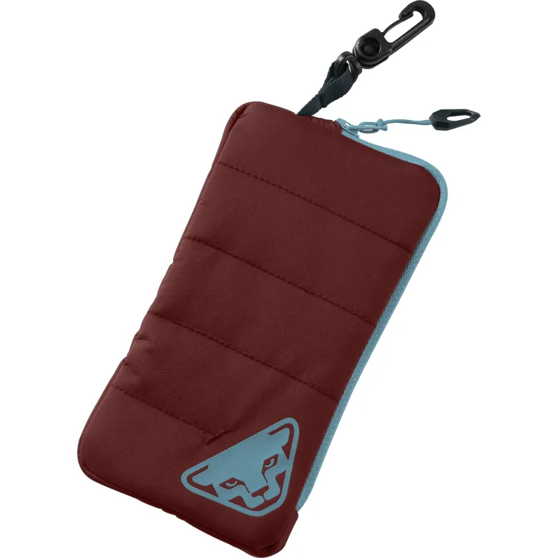 Dynafit Upcycled Primaloft Phone Case in Syrah