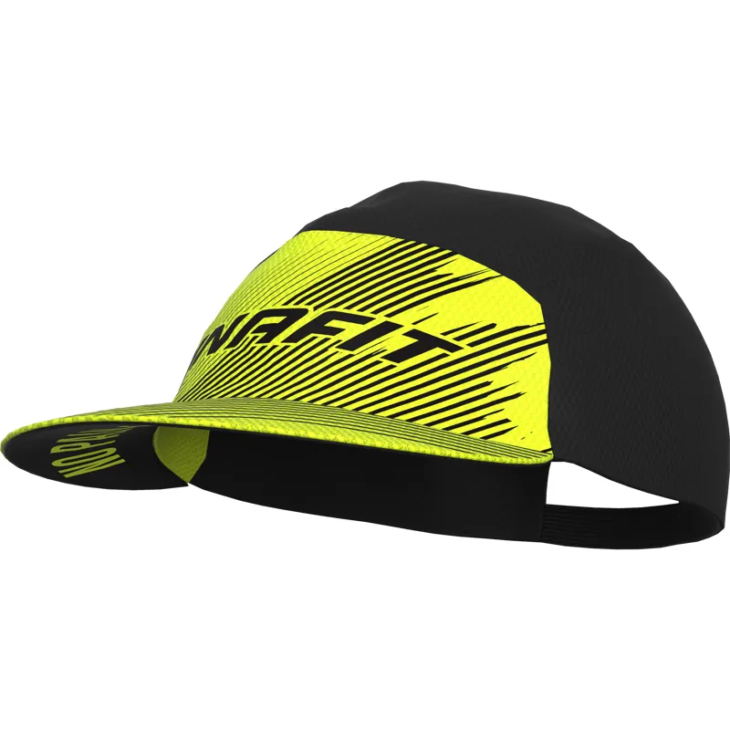 Dynafit Alpine Graphic Visor Cap in Fluo Yellow