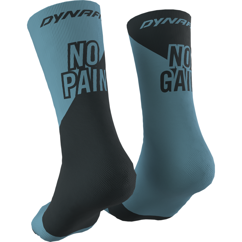 Dynafit No Pain No Gain Socks in Storm Blue-1