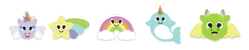 Crocs Jibbitz Magical Plush Friends 5 Pack-2
