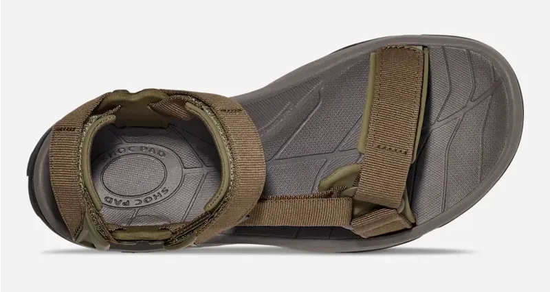 Teva Terra Fi Lite Sandal Mens in Dark Olive/Desert Palm-4