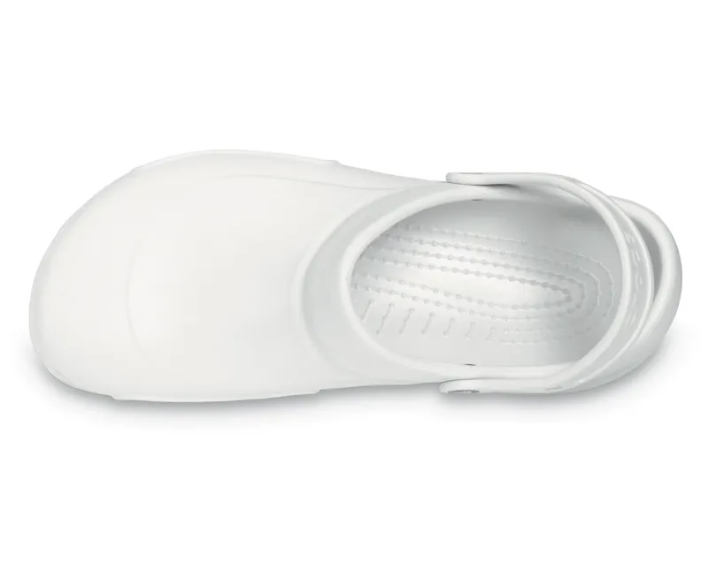 Crocs Unisex Bistro Clog in White Size UK11-2