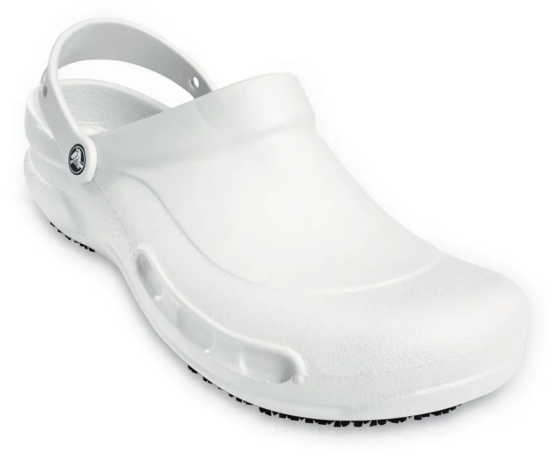 Crocs Unisex Bistro Clog in White Size UK11-4