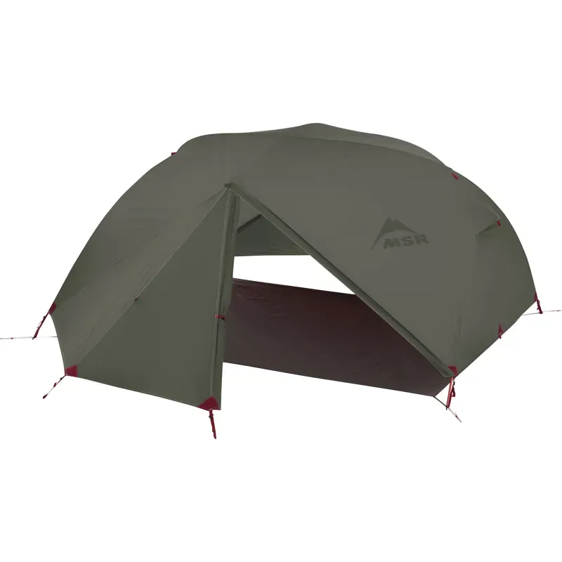 MSR Elixir 3 V2 Backpacking Tent in Green-2