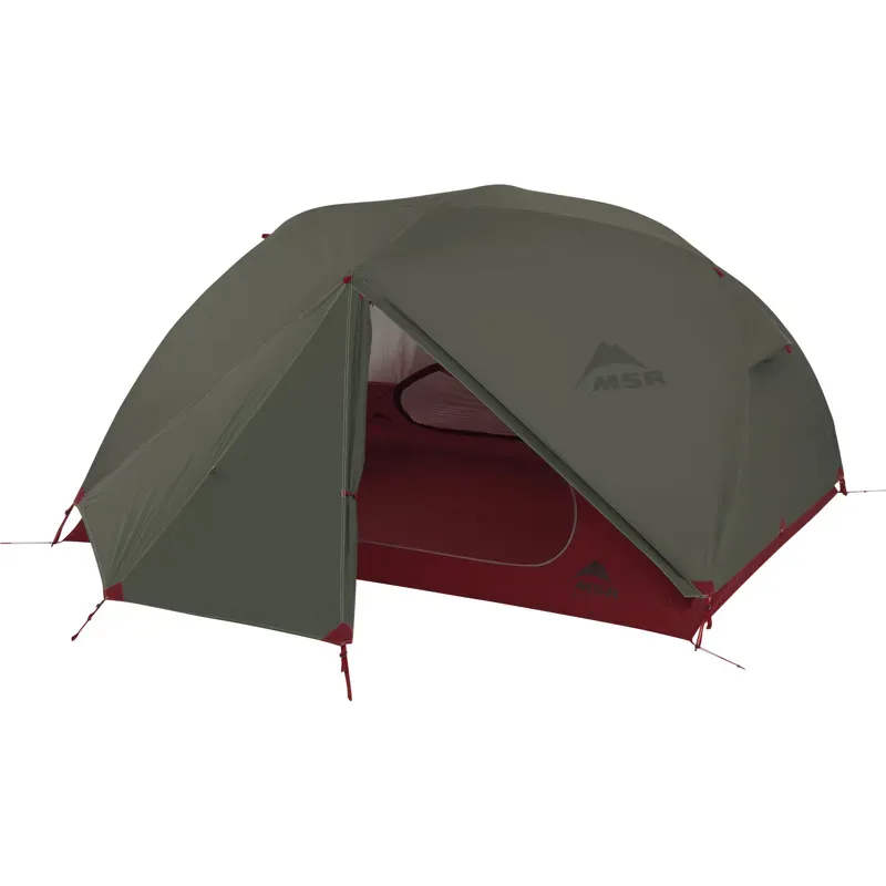 MSR Elixir 3 V2 Backpacking Tent in Green
