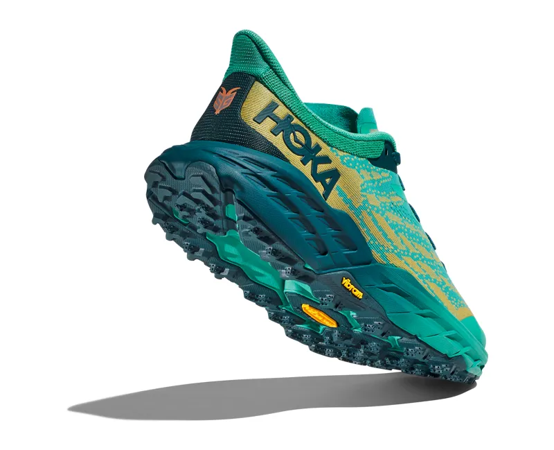 Hoka Speedgoat 5 Trail Running Shoe Womens  in Deep Teal/Water Garden-3