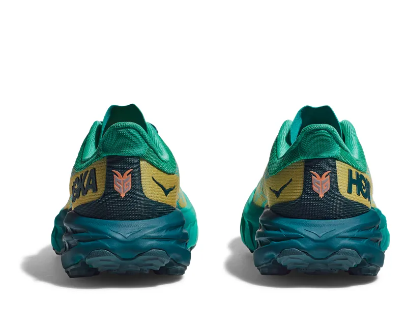 Hoka Speedgoat 5 Trail Running Shoe Womens  in Deep Teal/Water Garden-4
