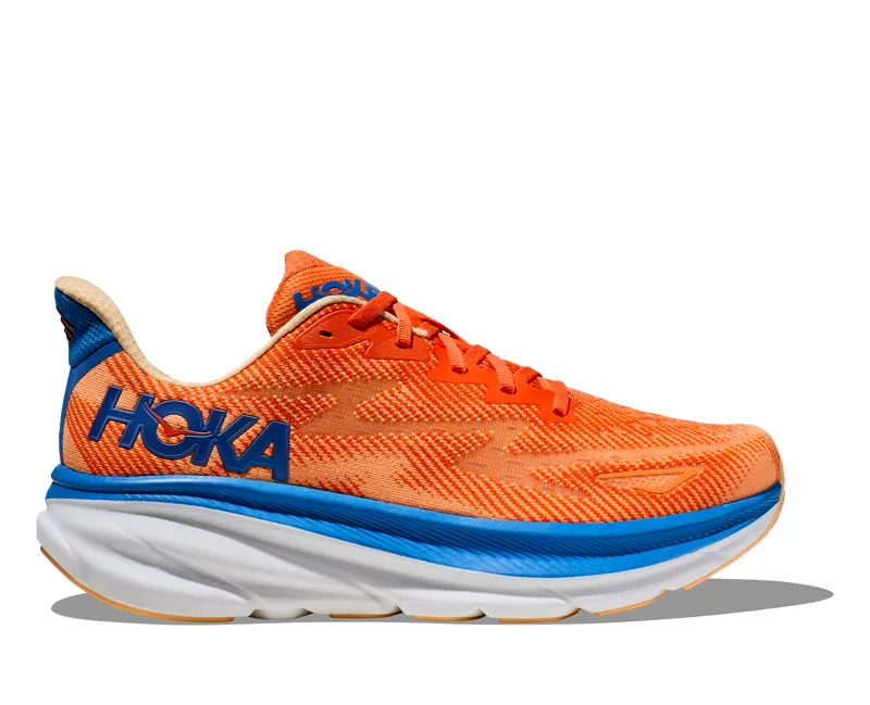 Hoka Clifton 9 Running Shoes Orange Black Men’s Size 11D Road Running Sneakers HOKA Men main image 4