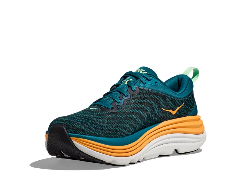Hoka Gaviota 5 Mens in Deep Lagoon/Sherbet-2