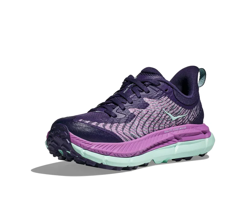 Hoka Mafate Speed 4 Womens in Night Sky/Orchid Flower-2