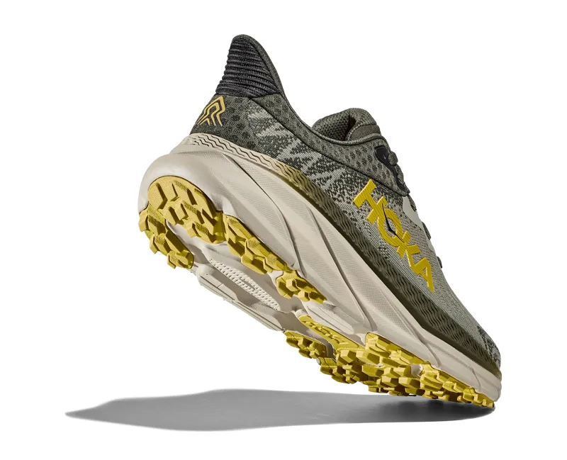 Hoka Challenger ATR 7 Mens in Olive Haze/Forest Cover-3
