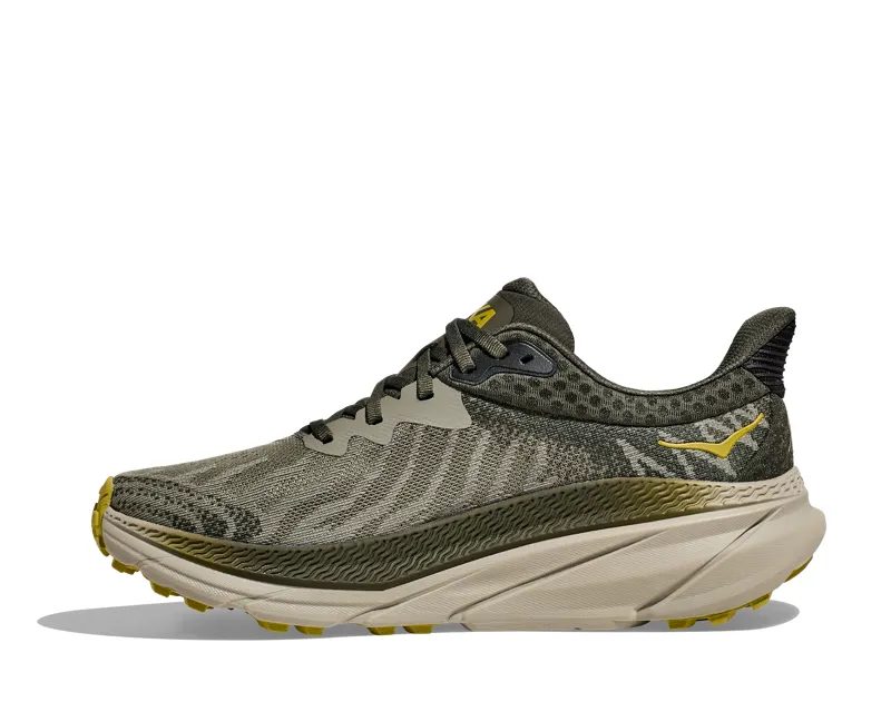 Hoka Challenger ATR 7 Mens in Olive Haze/Forest Cover-7