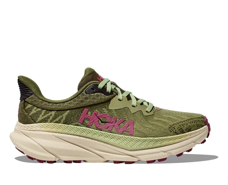 Hoka Challenger ATR 7 Womens in Forest Floor/Beet Root