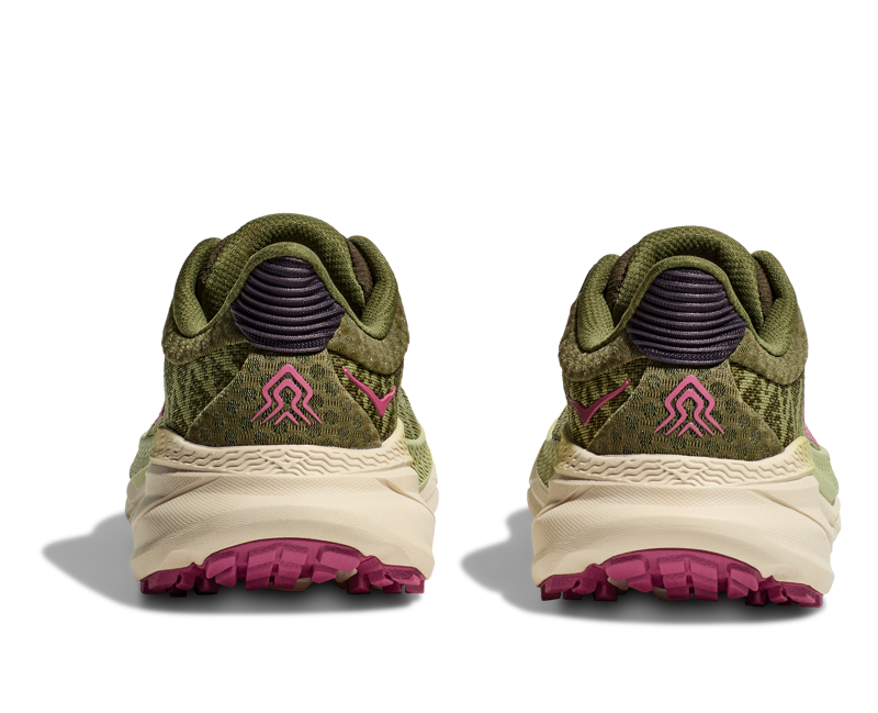 Hoka Challenger ATR 7 Womens in Forest Floor/Beet Root-4