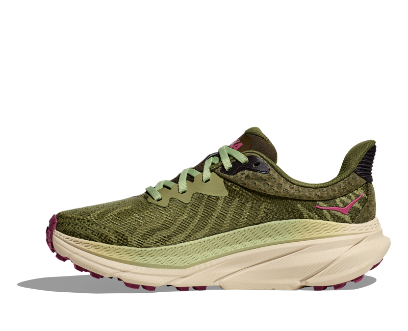 Hoka Challenger ATR 7 Womens in Forest Floor/Beet Root-7