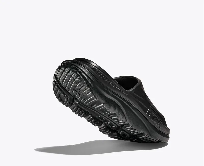 Hoka Ora Recovery Slide 3 Unisex in Black/Black-3