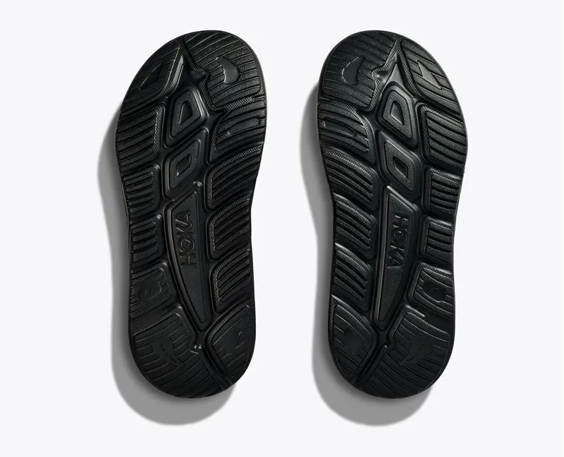 Hoka Ora Recovery Slide 3 Unisex in Black/Black-6