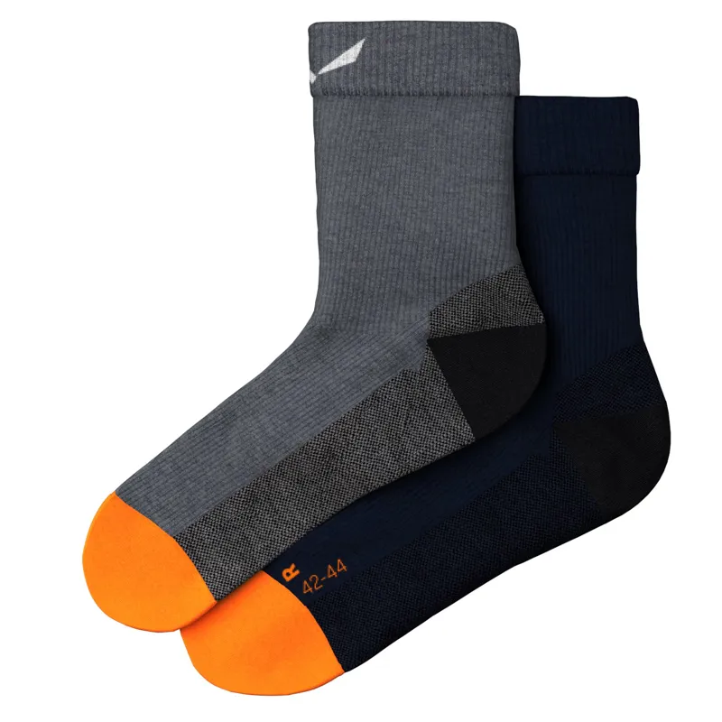 Salewa Mountain Trainer Merino Socks Mens in Navy Blazer-1
