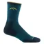 Darn Tough Hiker Micro Crew Midweight Socks Mens in Dark Teal