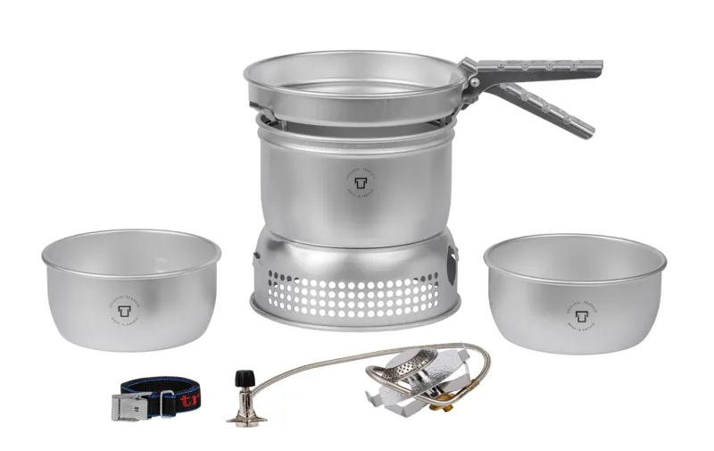 Trangia 27-1 GB Stove Alloy pans with Gas Burner