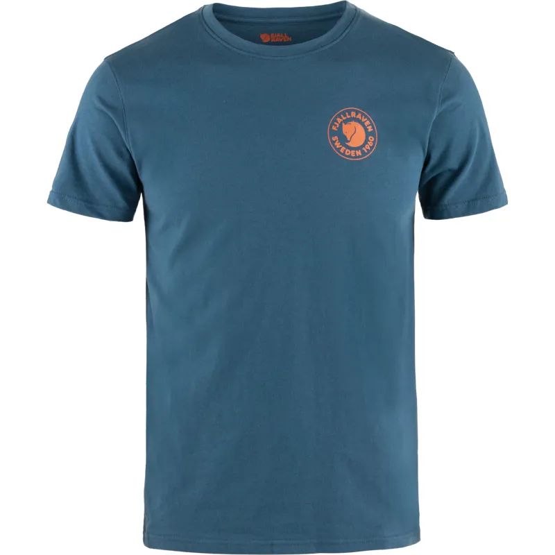 Fjallraven 1960 Logo T-Shirt Mens in Indigo Blue