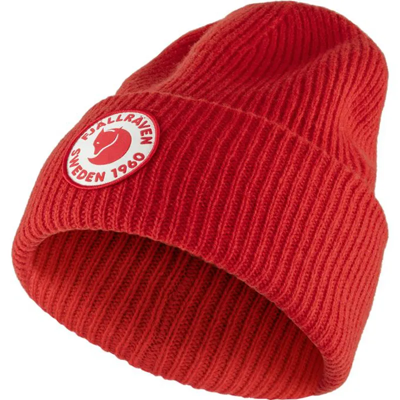 Fjallraven 1960 Logo Hat in True Red
