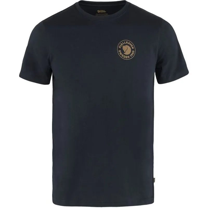 Fjallraven 1960 Logo T-Shirt Mens in Navy