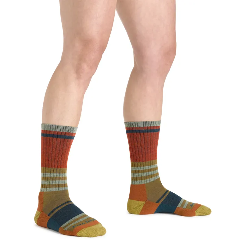 Darn Tough Her Spur Boot Lightweight With Cushion Socks Womens in Sandstone-1