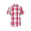 Weird Fish Judd Short Sleeve Check Shirt in Chilli Red