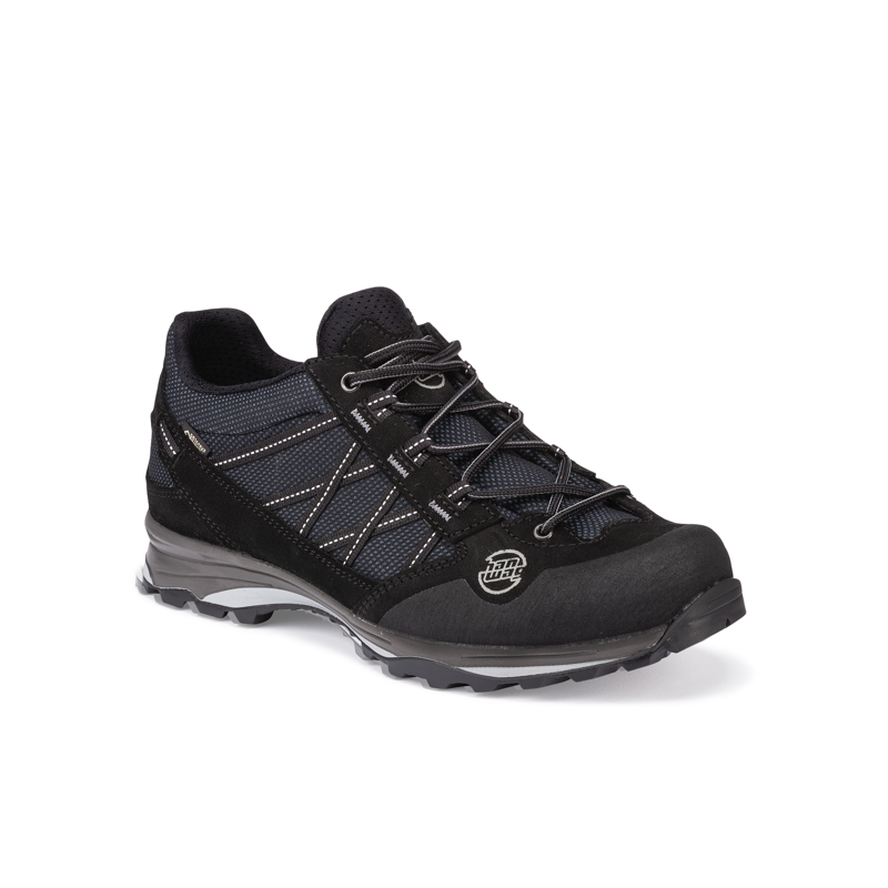 Hanwag Belorado II Low Bunion GTX Mens in Black/Black-2