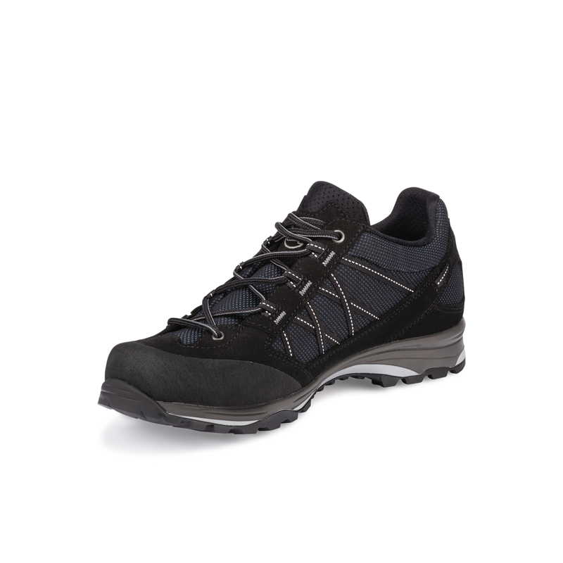 Hanwag Belorado II Low Bunion GTX Mens in Black/Black-7
