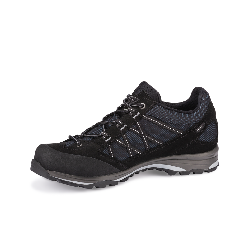 Hanwag Belorado II Low Bunion GTX Mens in Black/Black-8