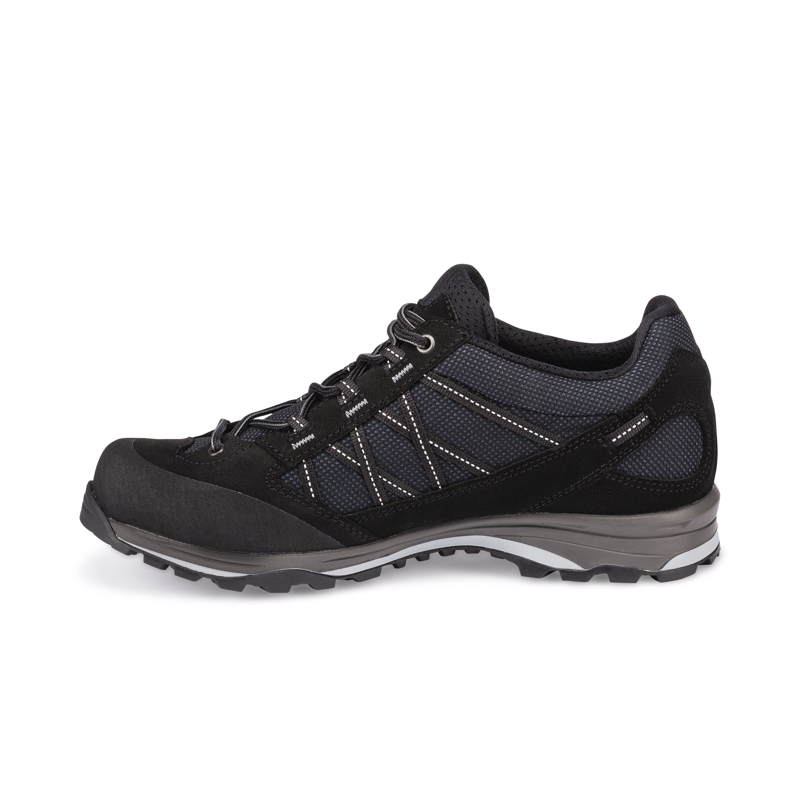 Hanwag Belorado II Low Bunion GTX Mens in Black/Black-9
