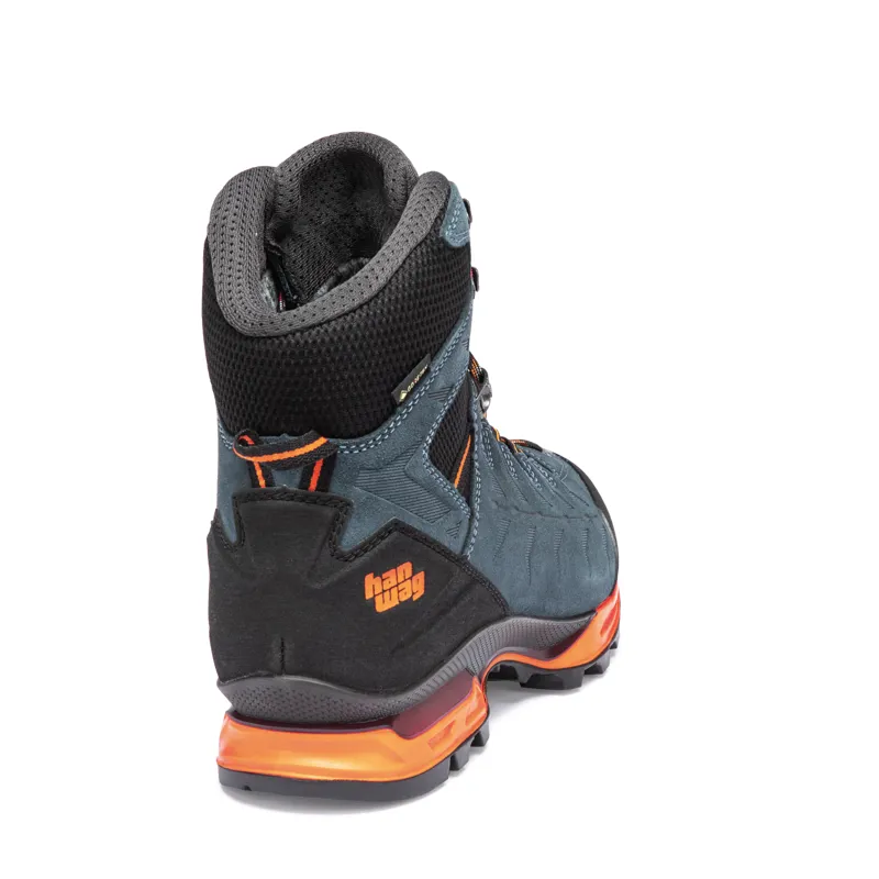 Hanwag Makra Trek GTX Mens in Steel Orange-13