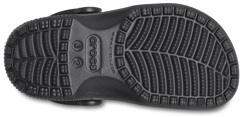 Crocs Classic Clog Kids in Black-2