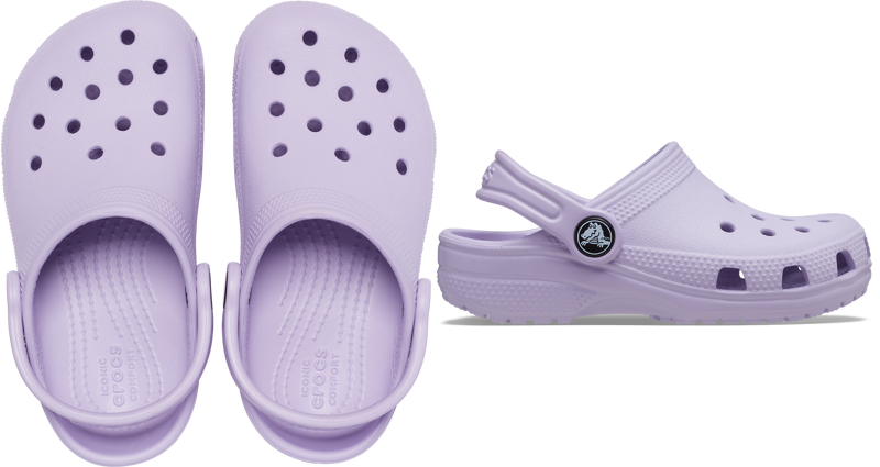 Crocs Classic Clog Kids in Lavender-6