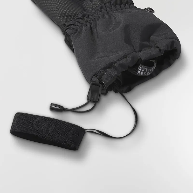 Outdoor Research Adrenaline Waterproof Glove Mens in Black-1